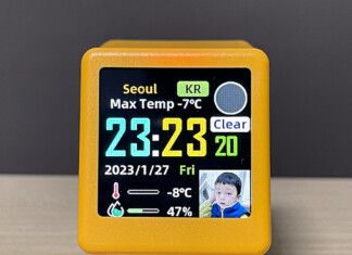 스마트 기상관측 디지털 LED 시계 구매 후기: 실용적인 기능과 귀여운 디자인으로 만족스러웠어요!