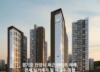 경기도 안양시 아파트 매매,전세,실거래가 및 매물수 동향(2023-10-22)